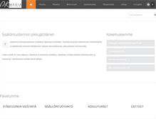 Tablet Screenshot of pkmedia.fi